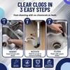 22" Long Sink Drain Cleaning Brush by FryOilSaver Co., Clog