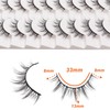 Losha Manga Lashes Fluffy Faux Mink Lashes Natural Look 10