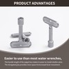 CMLY Hydrant Key, Upgrade Hydrant key for Water Spigot Key