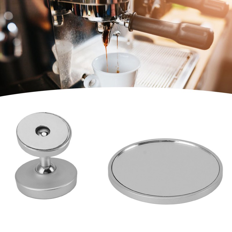 Coffee Maker Magnetic Mirror with 360° Rotating Base Aluminum Alloy