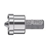 Truper Expert PUDE-1205, Estuche con 5 puntas cruz PH2 muro