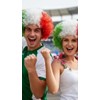 Pack 2 Pelucas Afro Tricolor | Ideal Para Carnaval Y