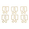100PCS Funny Cute Paperclips Decorative Metal Small Journaling Paper Clamps