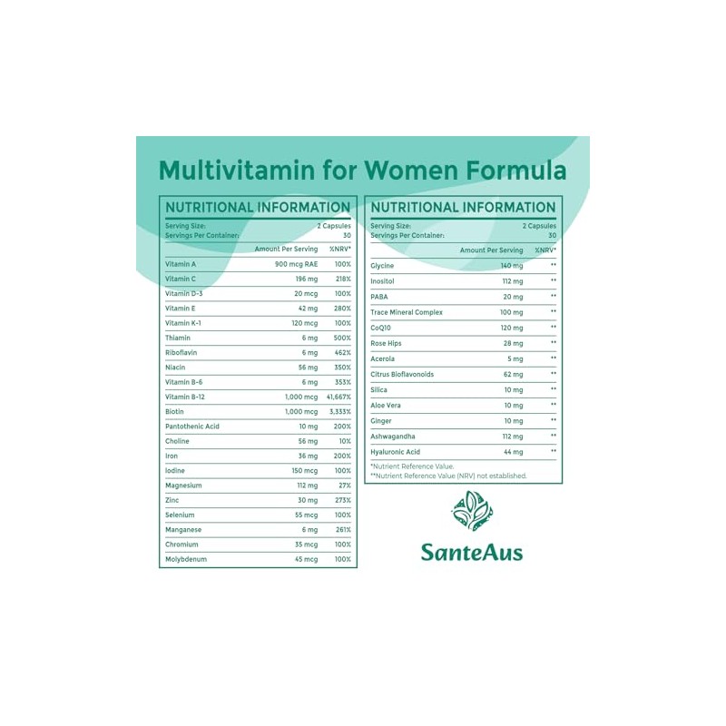 Liposomal Multivitamin for Women 50+ with Iron, 120 Capsules, 2