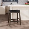 Vivastate Enhance Seating Comfort with 24" Counter Height Saddle Stool,