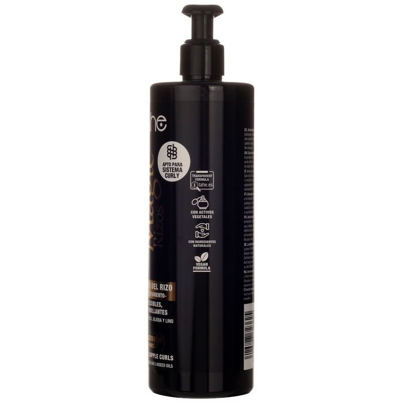 Tahe Magic Rizos Curl Activator Anti-Frizz Suitable for the Curly