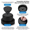 Blade Cover and Vessel Cap for Ninja Blast Portable Blender