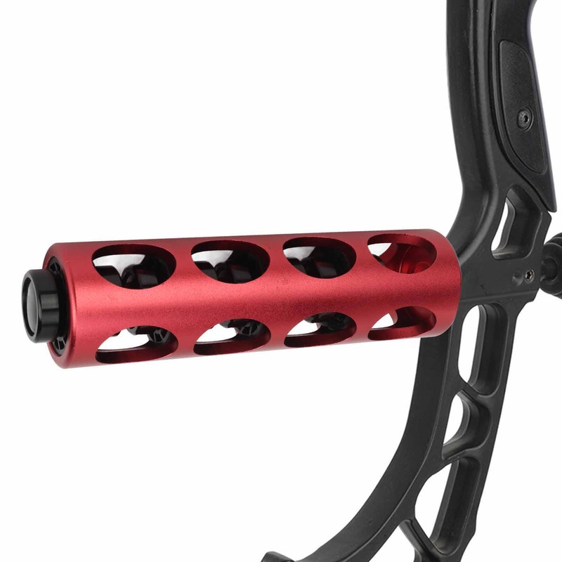 Archery Bow Stabilizer 6 Inch Aluminum Alloy Rubber Damper Vibration