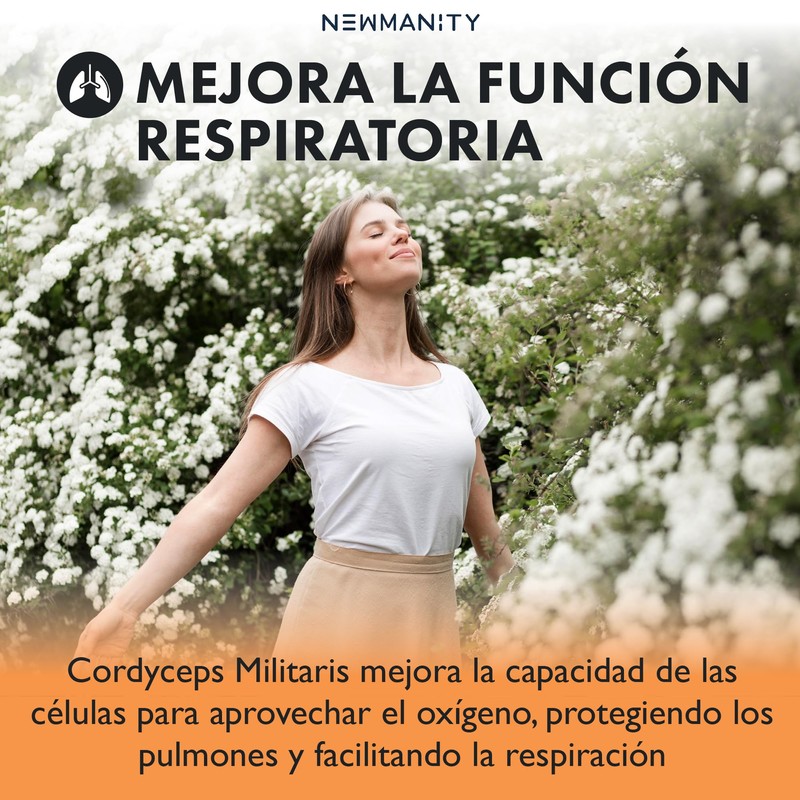 NEWMANITY Cordyceps Adaptógeno 30,000 mg - 150 Dosis Extracto Ultra