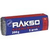 RAKSO Steel Wool Coarse 5-600 g, 3 Sleeves of 200