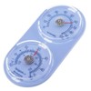 Twin Dial Thermometer Hygrometer To Measure Temperature and Humidity Levels
