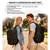 Vacuum Backpack Travel with Pump Personal Item Carry on Flight