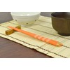 aoba Chopsticks Dishwasher Safe, Natural Wood Color Pencil Border Orange