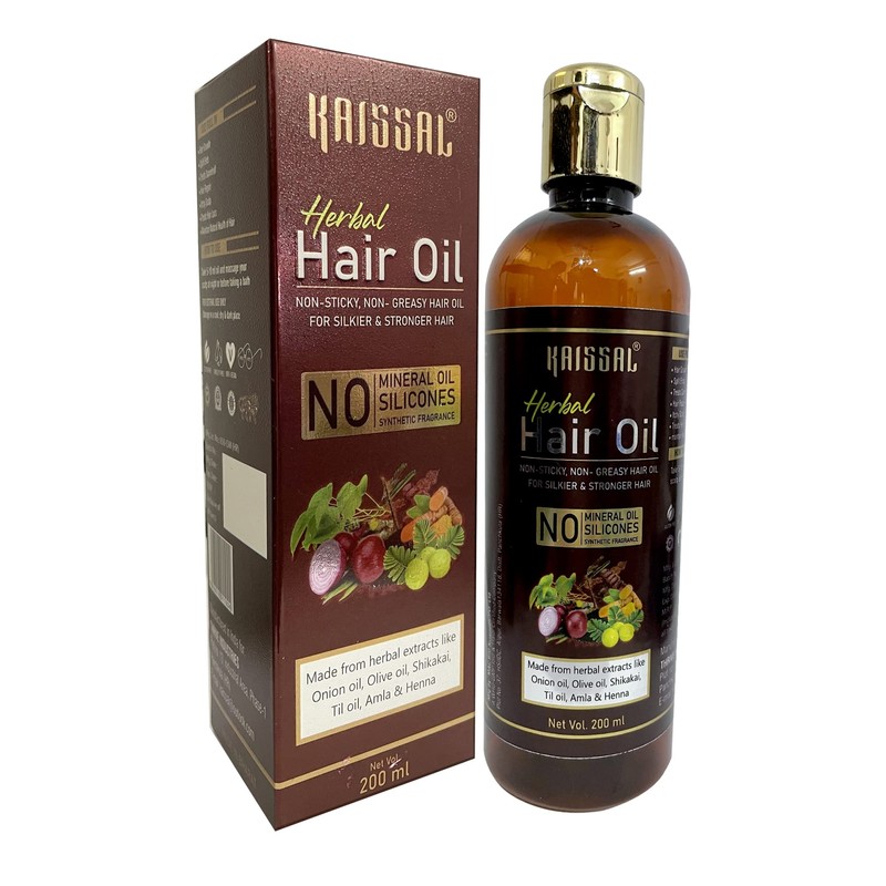 KAISSAL KAISSAL Herbal Hair Oil for Silky and Stronger Hair