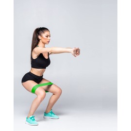Jocca Resistance Bands | Elastic Muscle Bands | Home Fitness | Bands for Buttocks, Yoga, Arms, Legs |