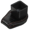 COLLBATH Portable Leather Pool Cue Chalk Holder with Magnetic Belt