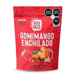 GRUPO PREMIER | Gomitas de Mango Enchilado - 1kg - Gomimango Enchilado | Gomitas Enchiladas de Mango Deshidratado - Frutas Deshidratadas | Gomitas Aci