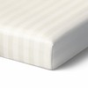 Tafts Jacquard Crib Sheets, 100% Viscose derived from Bamboo Fitted,