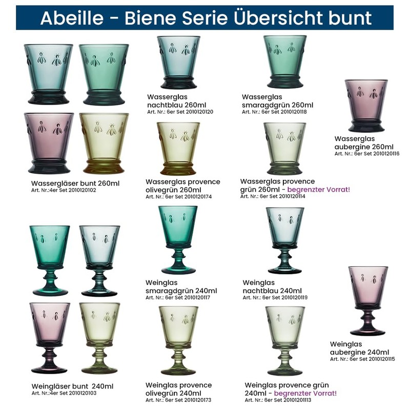 LA ROCHERE Bee Tumbler Olive Green 270ml