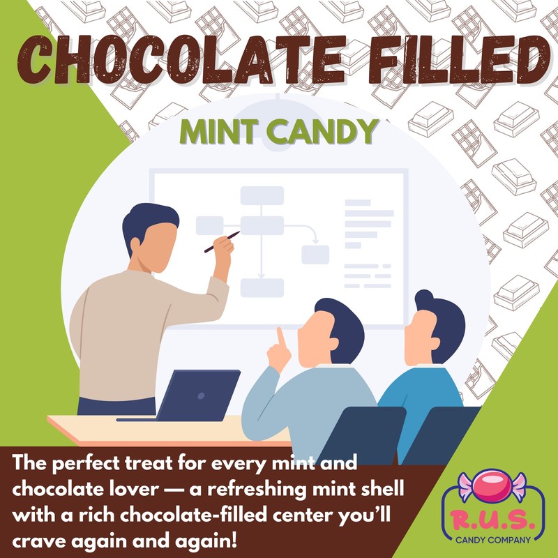 RUS Candy Company Chocolate Filled Mint Hard Candy – About