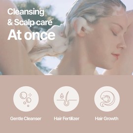 ERIGERON All-In-One Citron Shampoo Bar for All Hair Types & All Skin Types - Cruelty-Free, Vegan, All Natural Ingredients Handmade with Plastic Free, Eco-Friendly & Zero Waste