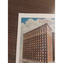 BENJAMIN FRANKLIN HOTEL, PHILADELPHIA PA, POSTCARD, NOS