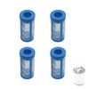 Beienz 4-Pack WC8-126Z Pool Air Bleed Filter Kit Compatible with