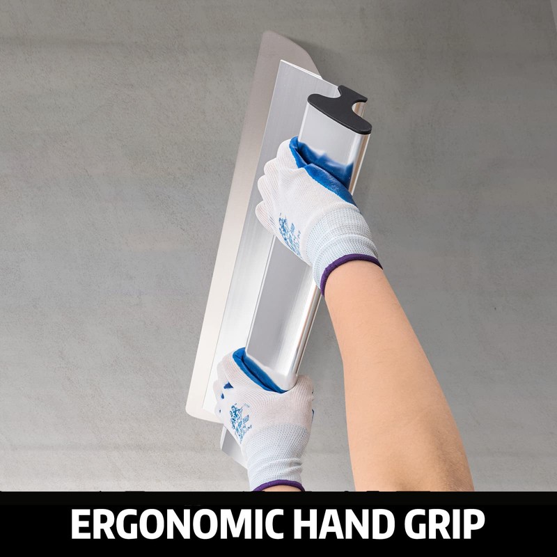 BHTOP Drywall Tools Skimming Blade with Extension Handle - 12",