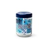 Excelsa Maiolica Blue Jar with Lid 800 ml Glass