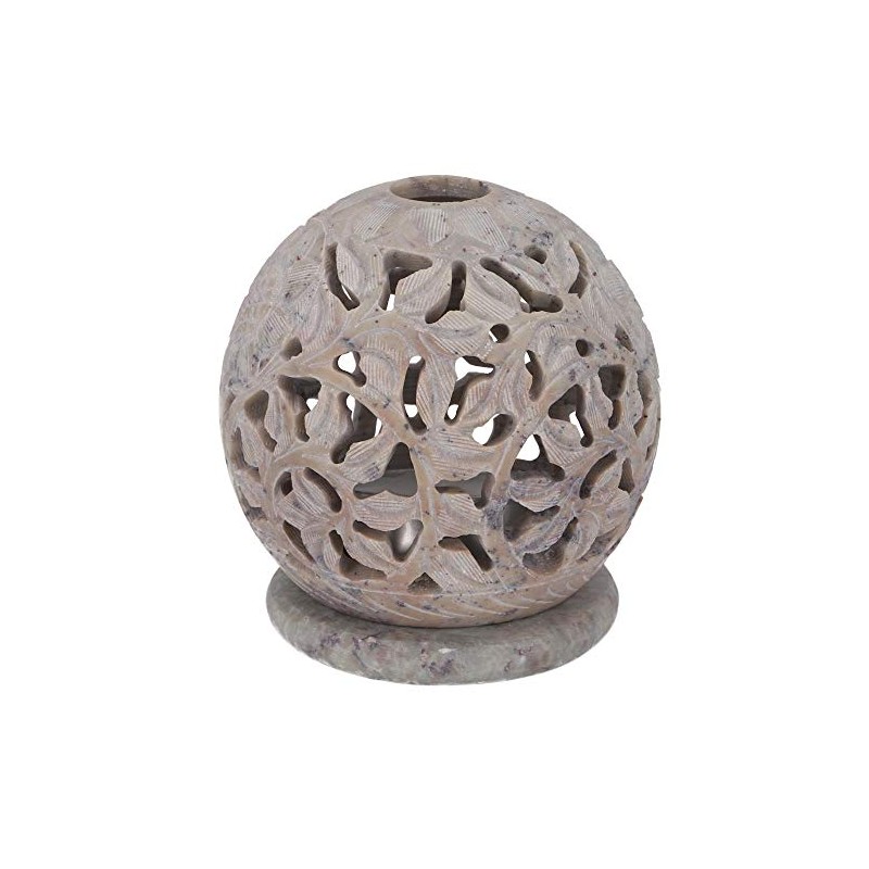 GURU SHOP GURU SHOP Indisches Duft Potpourri Beh?lter aus Speckstein,