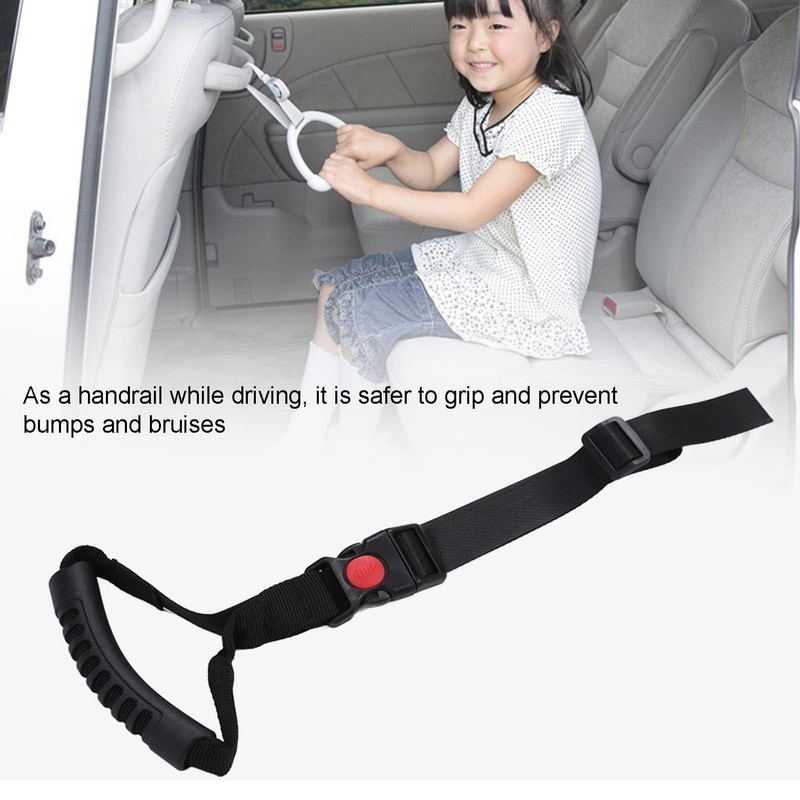 Agatige Car Grab Handle, Reinforced Car Door Pull Strap Suitable