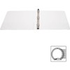 Business Source .5-Inch Round Ring View Binder - White (09951)