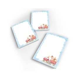 Junapack 12 Mini Notepads Farm Party Bags for Children's Birthday Party Favours for Girls and Boys A7 Size
