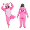 hfuuohlo Animal Onesie for Kids: Fluffy Flannel Pajamas for Unisex