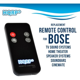 HQRP for Bose CineMate 10/CineMate 15 Home Cinema Speaker System with Remote Control