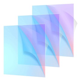 Hopbucan Acrylic Colored Translucent Acrylic Radiant Sheet -Cutting Acrylic Board,8 x 12 Inch(,2.6mm Thick)