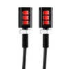 Motorcycle Number Plate Light,2x 12V Universal Car Motorcycle License Number