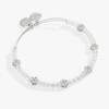 Alex and Ani Floral Crystal Beaded Bangle