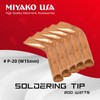 Miyako 200W 15mm Cooper Bend Chisel tip Soldering Iron Set