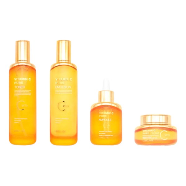 Tratamiento Facial Coreano De Vitamina C / Reafirmante_4pz.