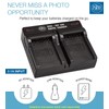 BM NB-6L Dual Battery Charger for Canon PowerShot S120, SX170