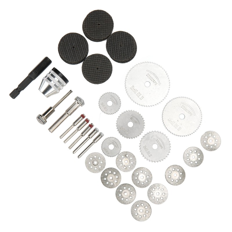 60Pcs Cutting Disc Wheel Cutter Rotary Tool Circular Saw Blade