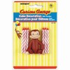 Curious George Cake Topper & Birthday Candle Set