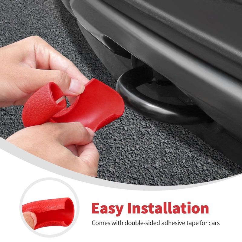 Linskip for Standard Bumper Tow Hook Covers Fit for 2021-2026