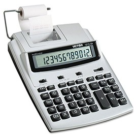 Victor 1212-3A Calculadora de impresión comercial de 12 dígitos 2.5" x 7.8" x 9.8"
