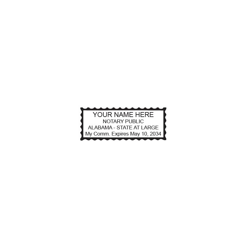 Red 4913 Self Inking Rectangular Stamp for Desk and Red