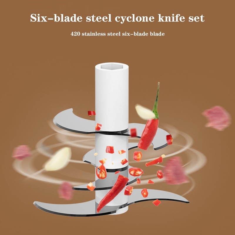 Umllpet Mini Onion Chopper, Electric Kitchen Chopper, 350 ml, USB