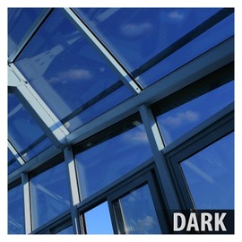 BDF EXNA20 Exterior Window Film Daytime Privacy and Sun Control Natural 20, Black (Dark) - 36in X 24ft