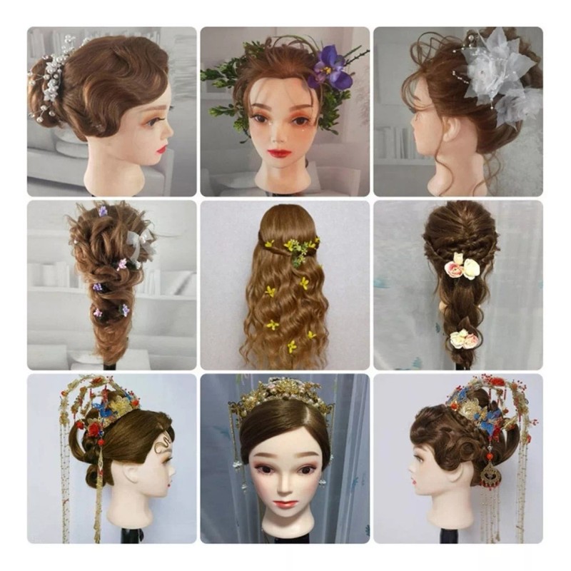 Generic Modelo Cabello Real Cabello Lacio Castaño