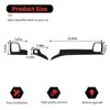 RT-TCZ Center Console Dashboard Panel Cover Trim Decor Interior Accessories